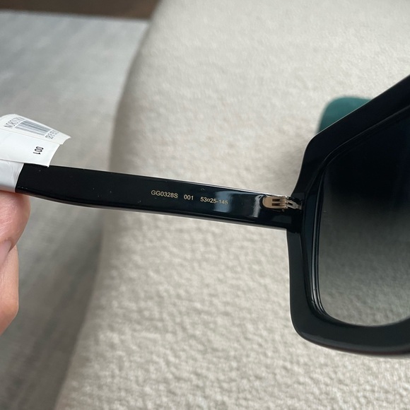 New Gucci Square Acetate Gradient Sunglasses - Picture 2 of 5